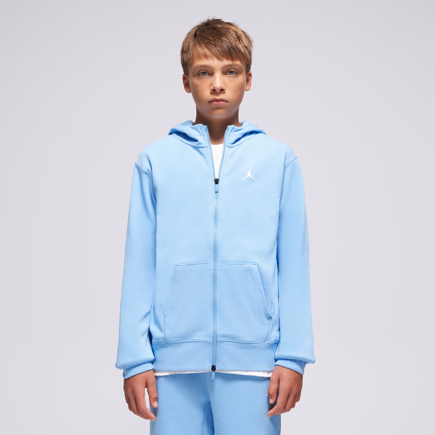 Jordan Bluză Hanorac Jdb Mj Sport Stmt Hoop Flc Fz Boy