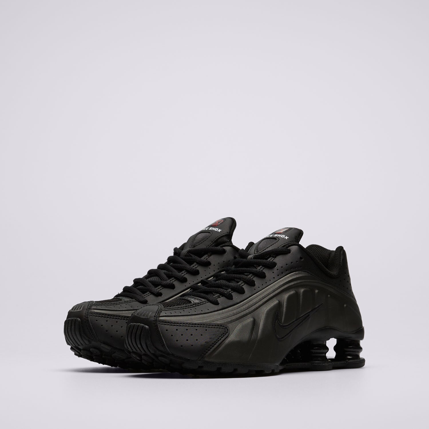 NIKE SHOX R4 (GS) CW2626003 ✓ Negru | Copii Sneakers | Sizeer