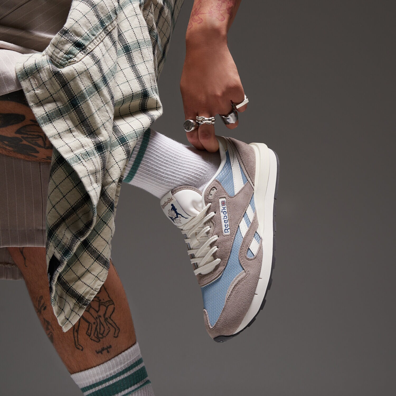 REEBOK CLASSIC NYLON 89 100230500 ✓ Maro | Bărbați Sneakers