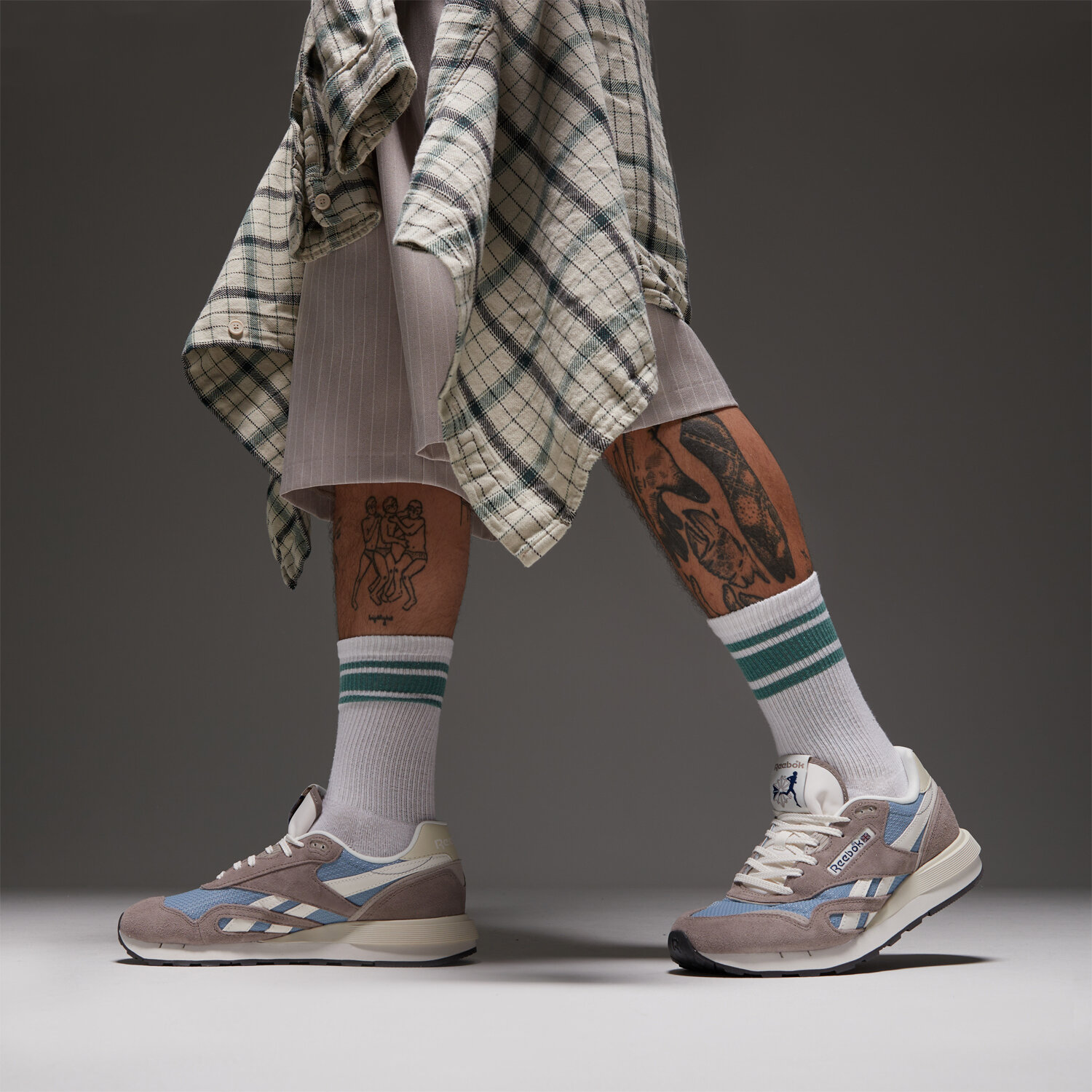 REEBOK CLASSIC NYLON 89 100230500 ✓ Maro | Bărbați Sneakers