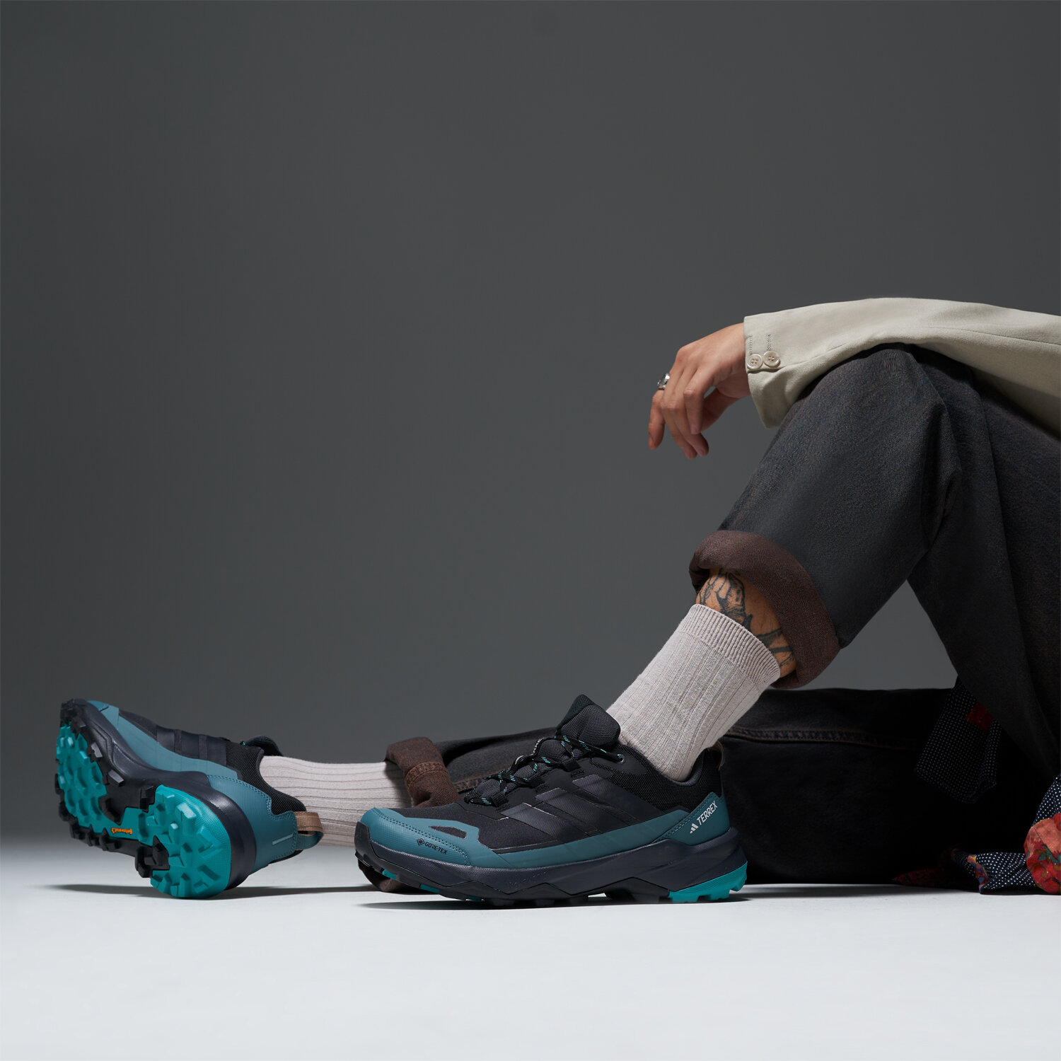 ADIDAS TERREX SKYCHASER AX5 GTX JQ2209 ✓ Gri | Bărbați