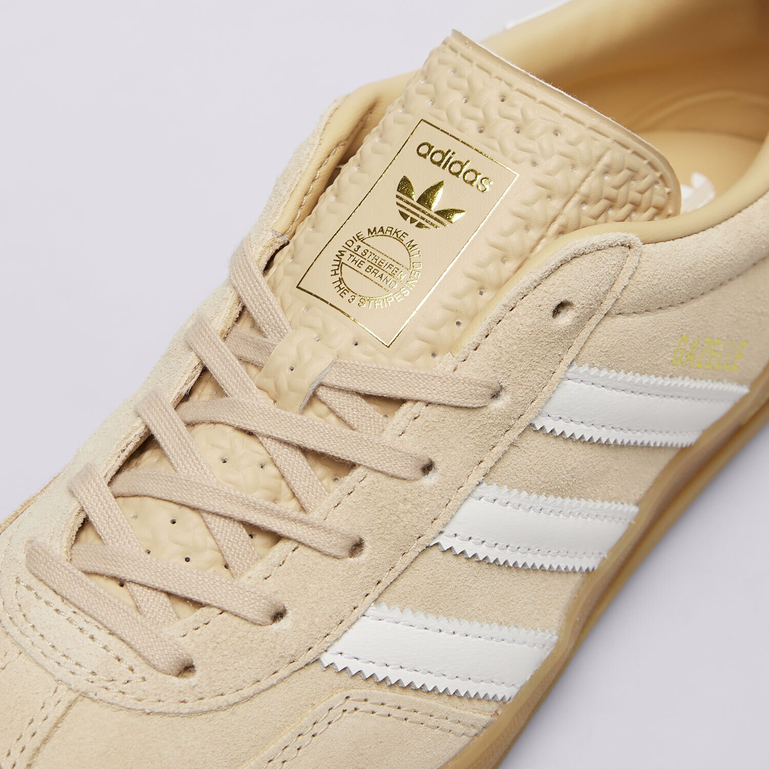 ADIDAS GAZELLE INDOOR W IH5482 ✓ Bej | Femei Sneakers | Sizeer