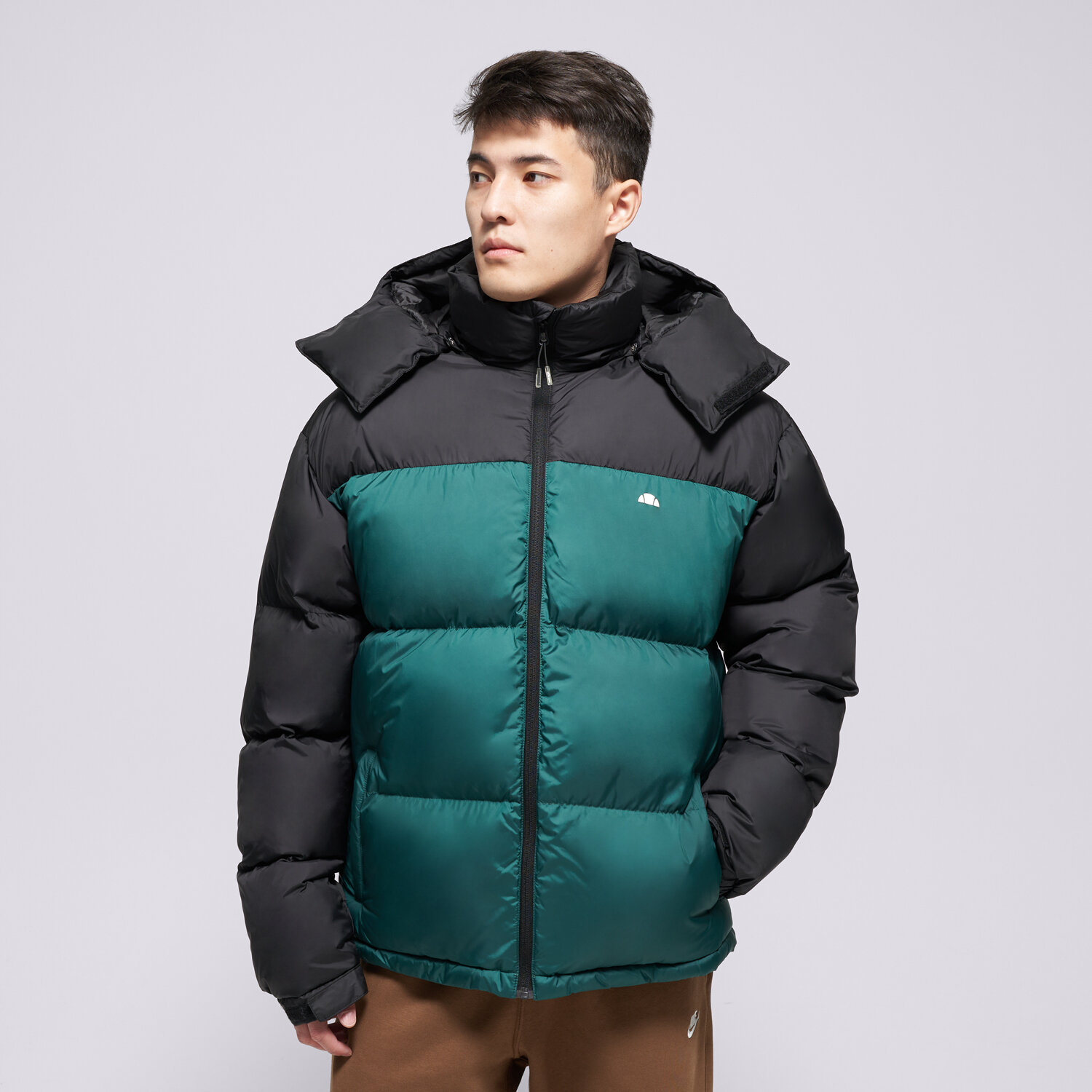 Ellesse Jachetă Cu Puf Denegri Padded Blk/dgreen Jacket