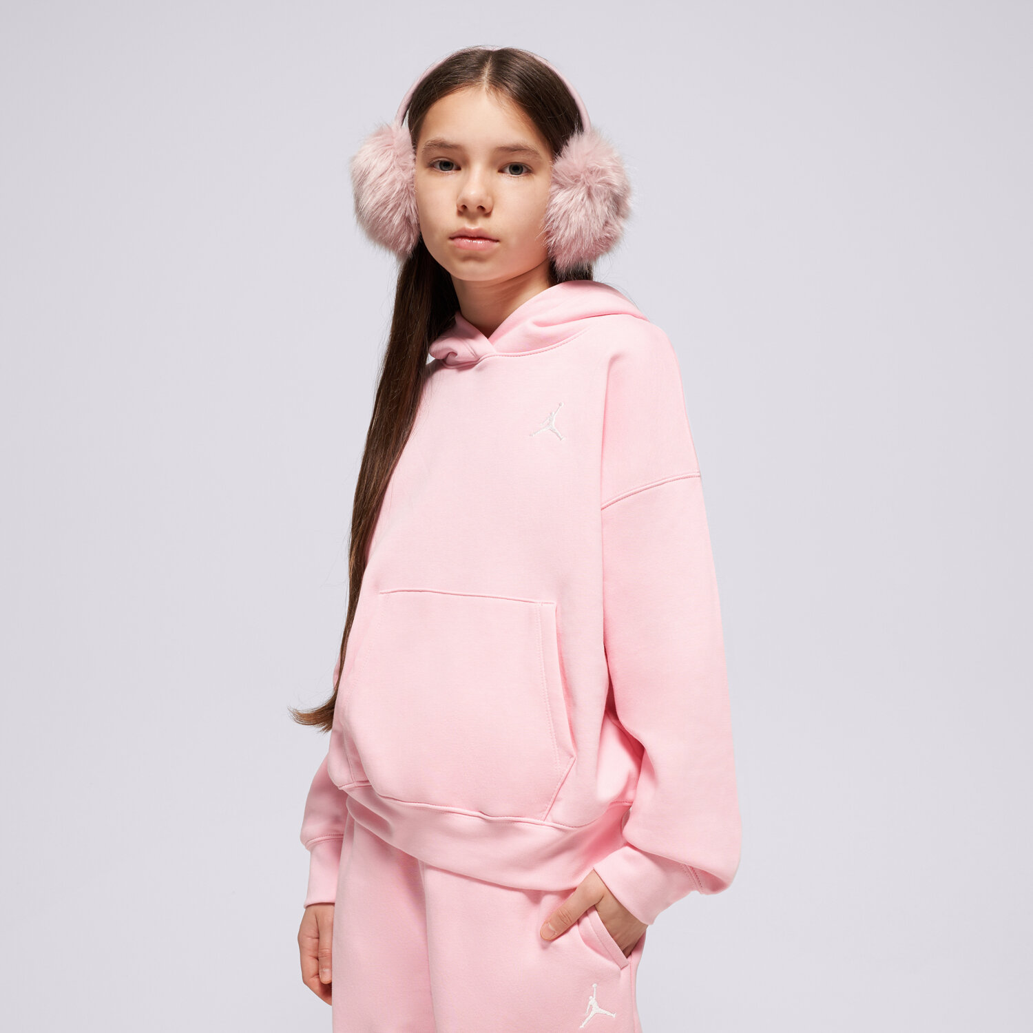 Jordan Bluză Hanorac Wj Brkn Flc Po Hoodie Girl