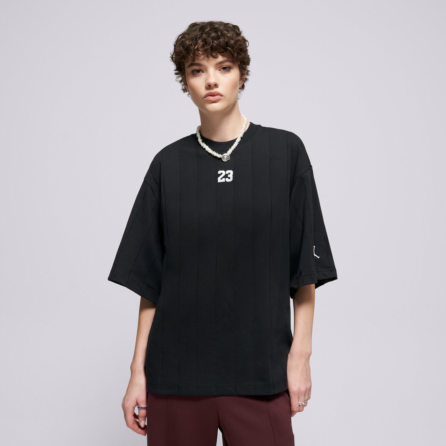 Jordan Tricou W J Brk Ls Loose Top