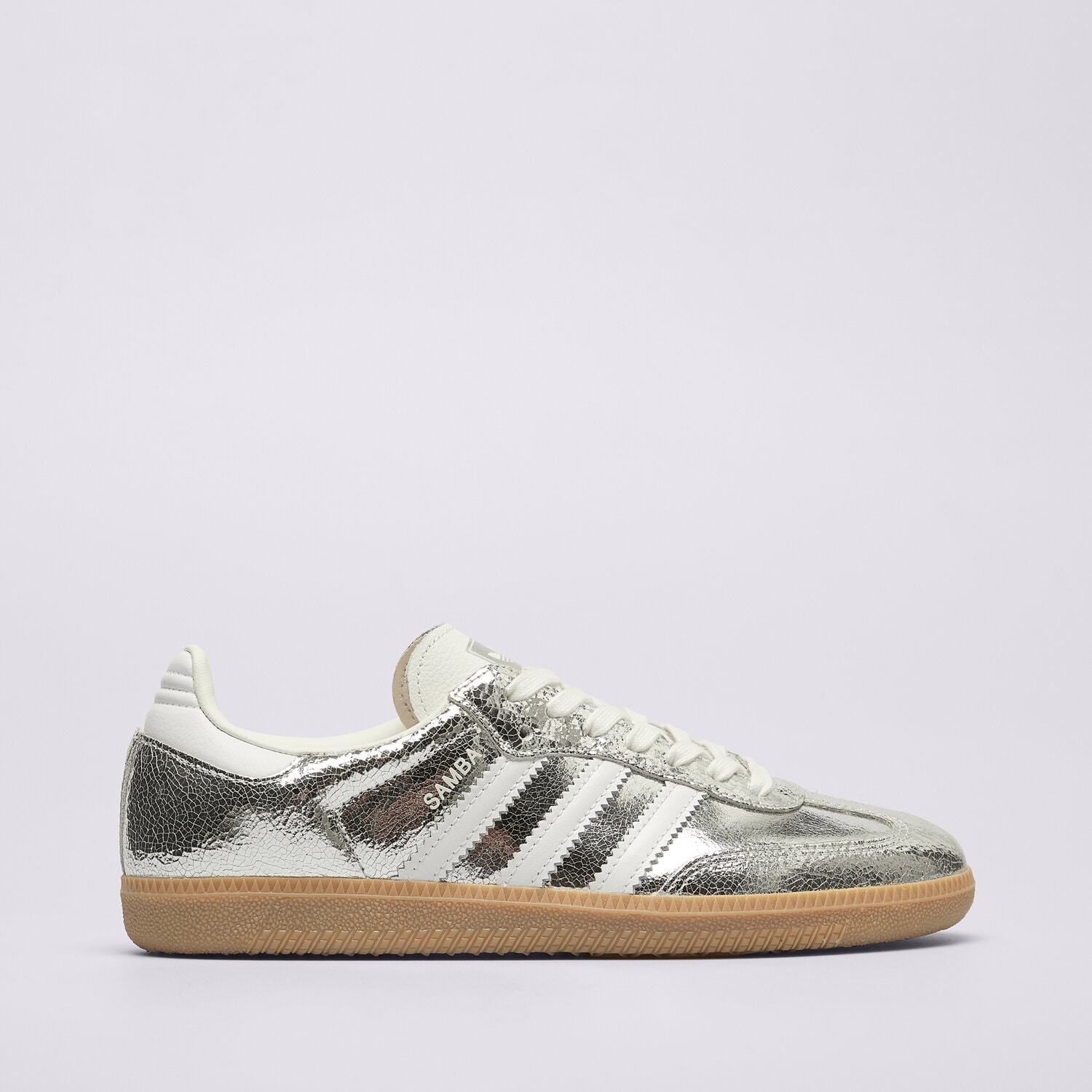 ADIDAS SAMBA OG W JR0035 ✓ Argintiu | Femei Sneakers | Sizeer