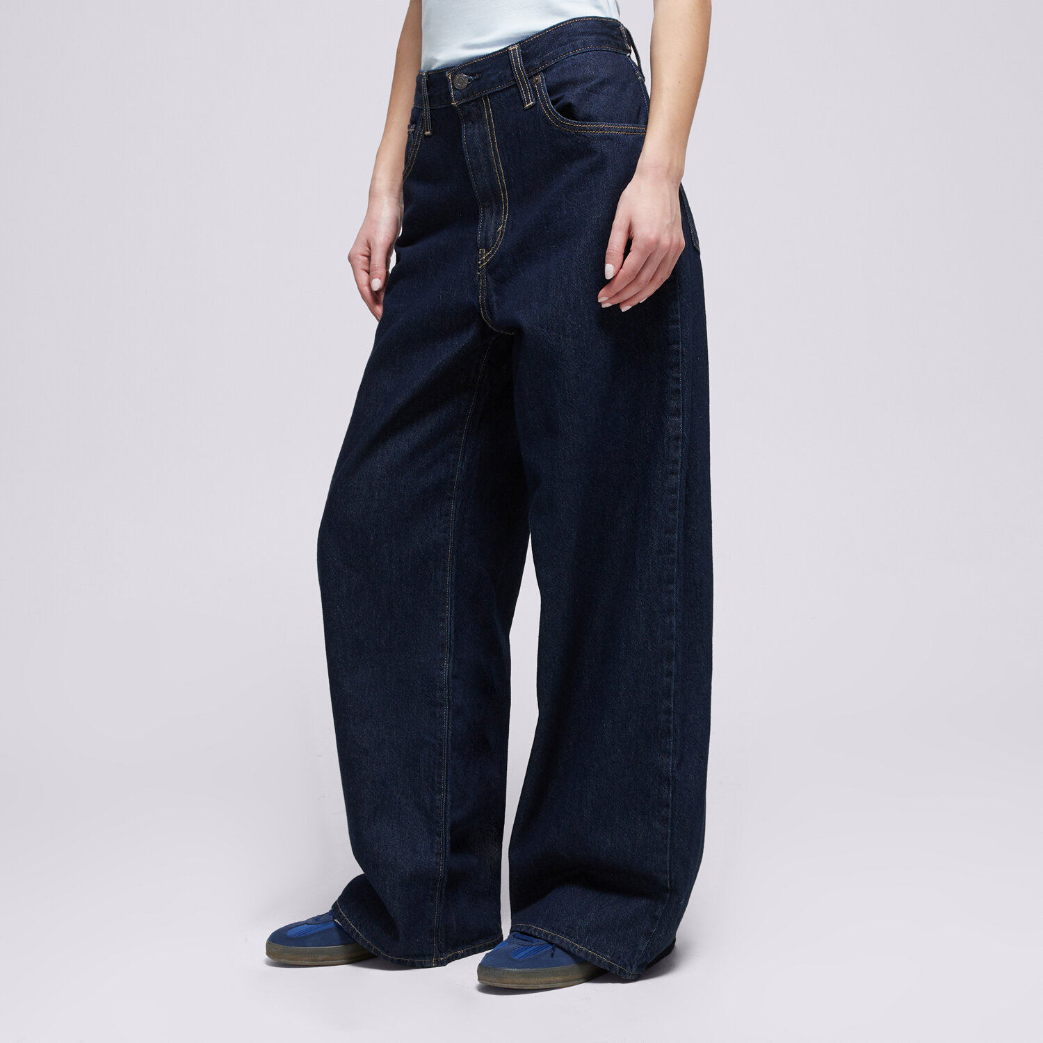Levis Pantaloni  Cinch Baggy Dark Indigo Flat Finish
