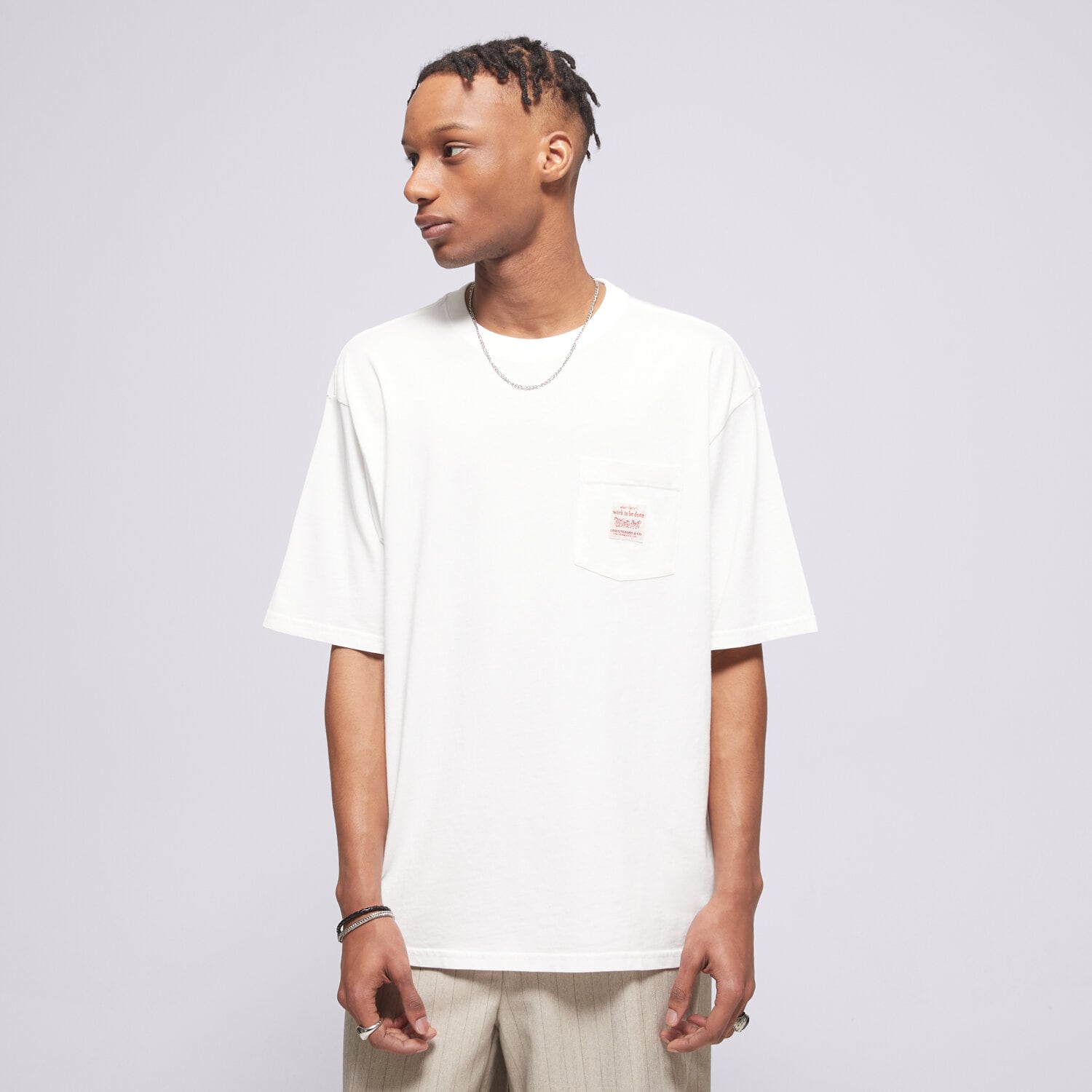 Levis Tricou Ss Workwear Tee Whites