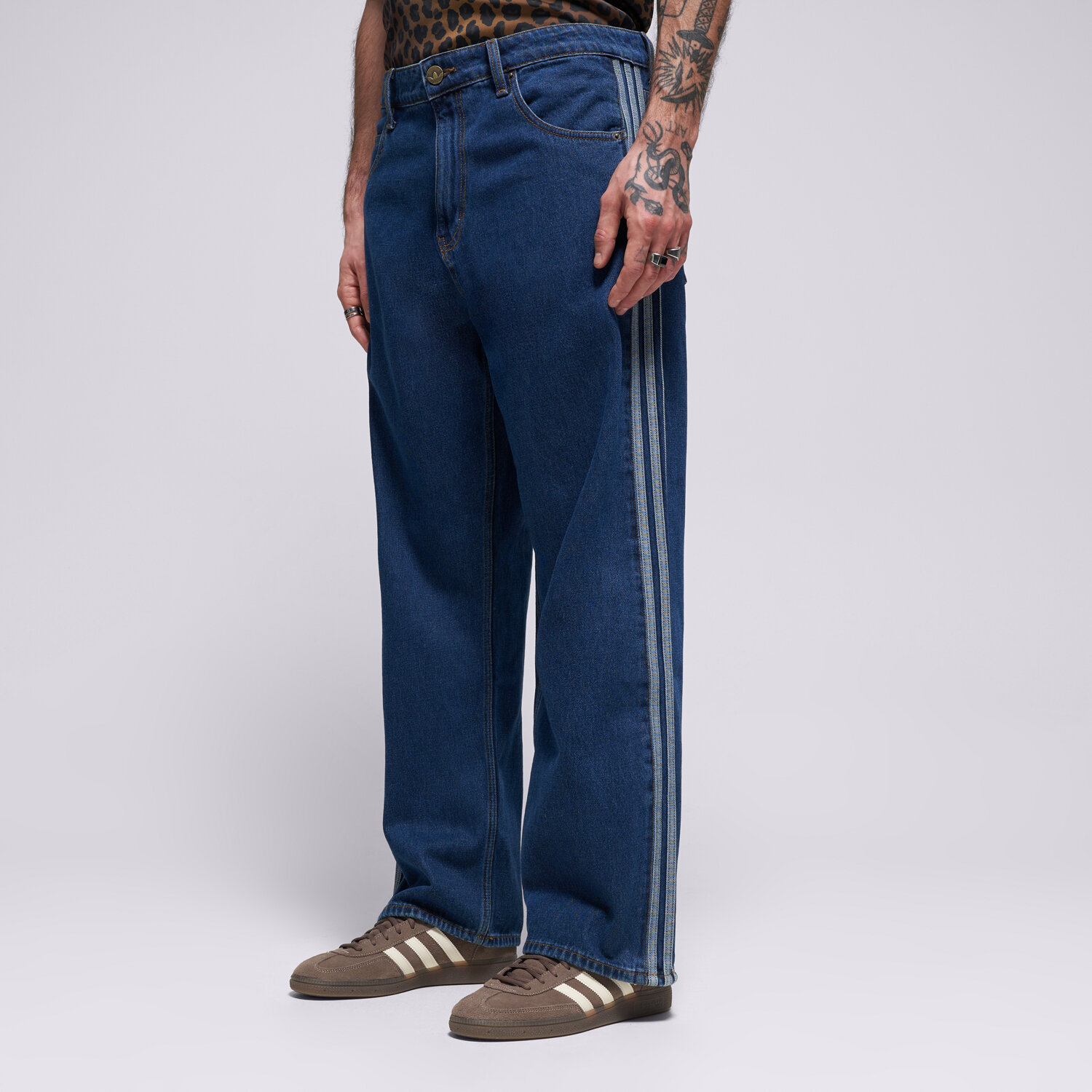 adidas Pantaloni  Firebird Denim