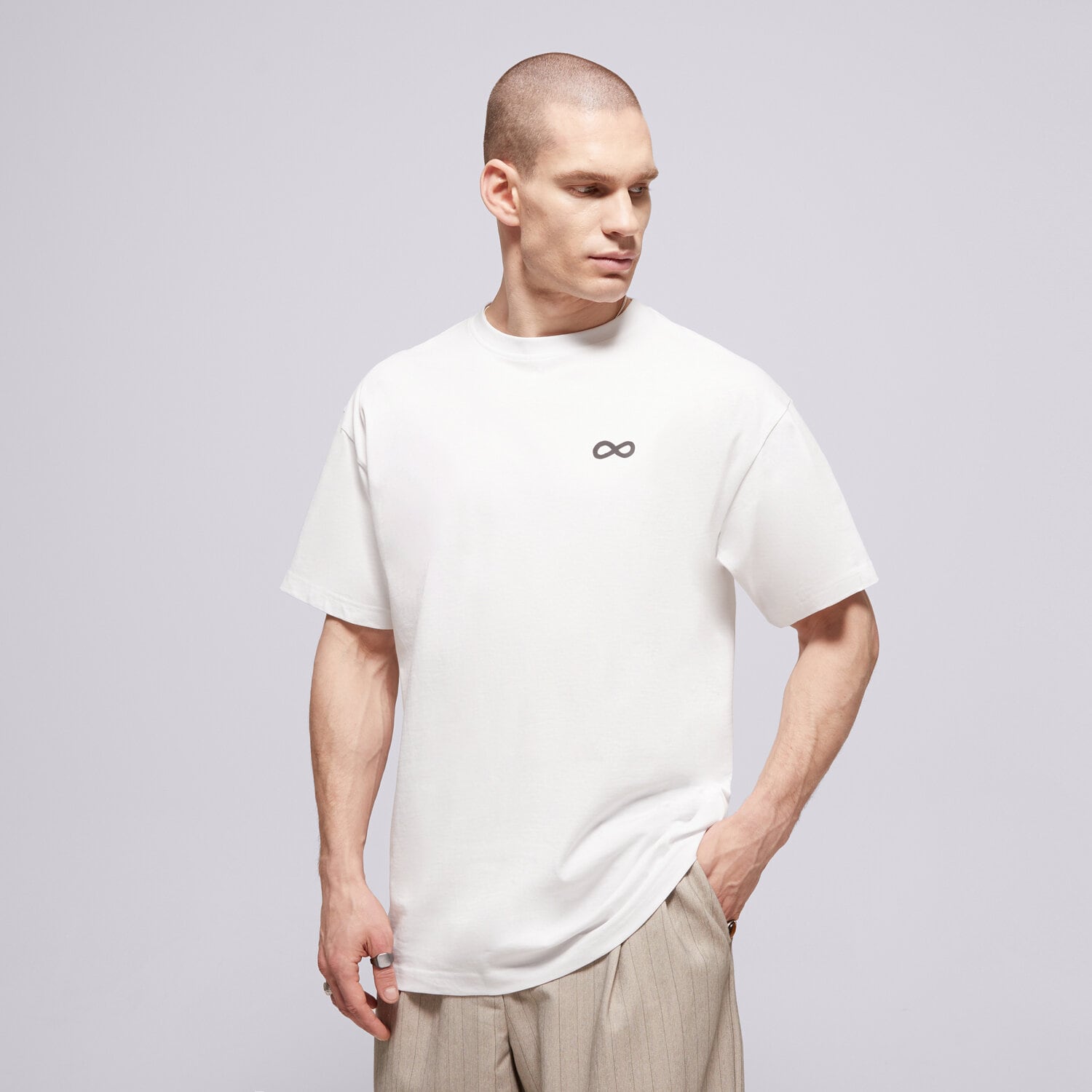 Prosto Tricou Big Log Infinity White