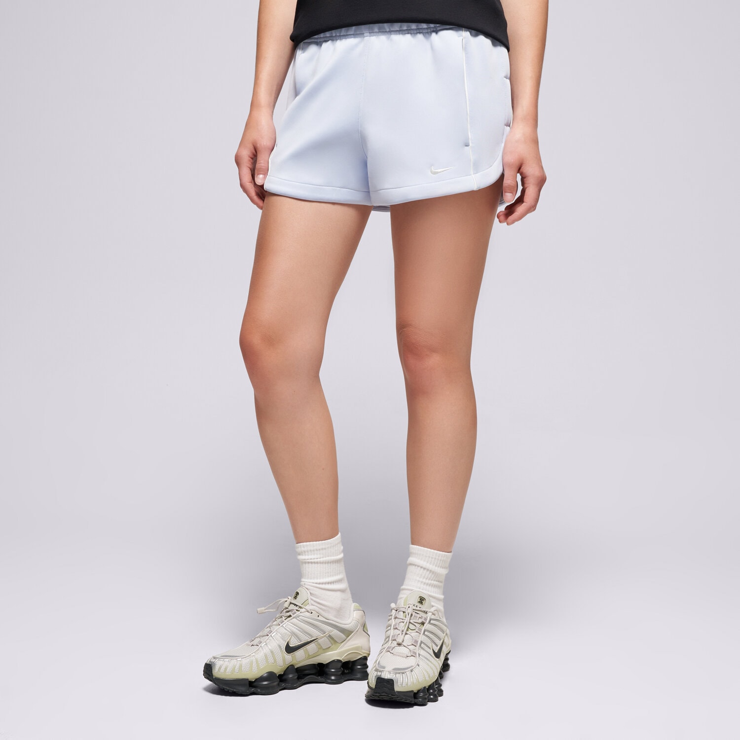 Nike Pantaloni Scurți W Nsw   Nk Wr Ply Knt Mr 2 Shrt