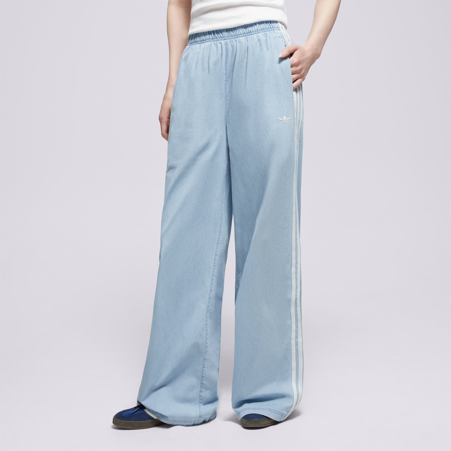 adidas Pantaloni  Denim Wide Leg