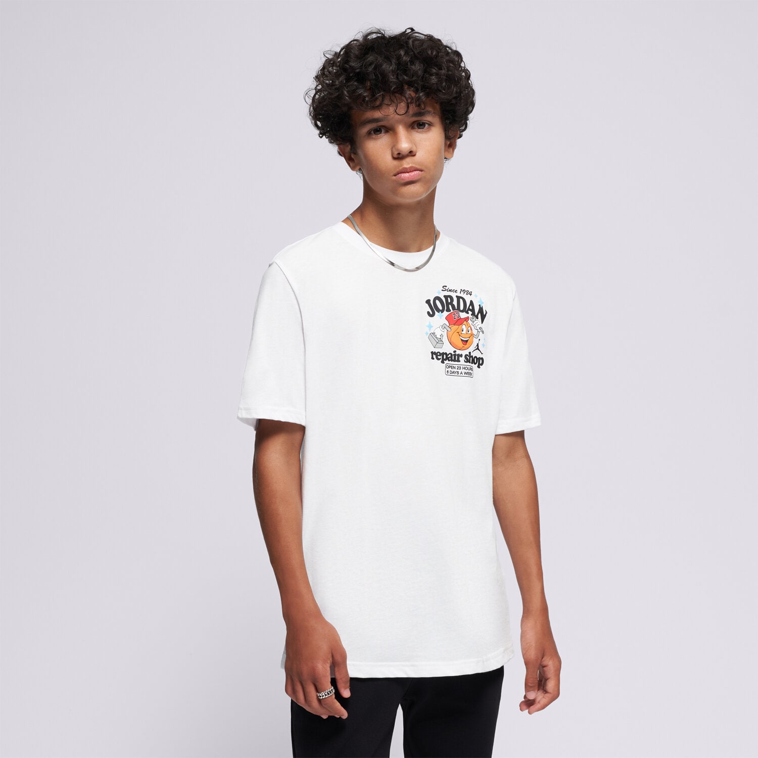 Jordan Tricou Jdb Mjs Repair Shop Ss Tee Boy