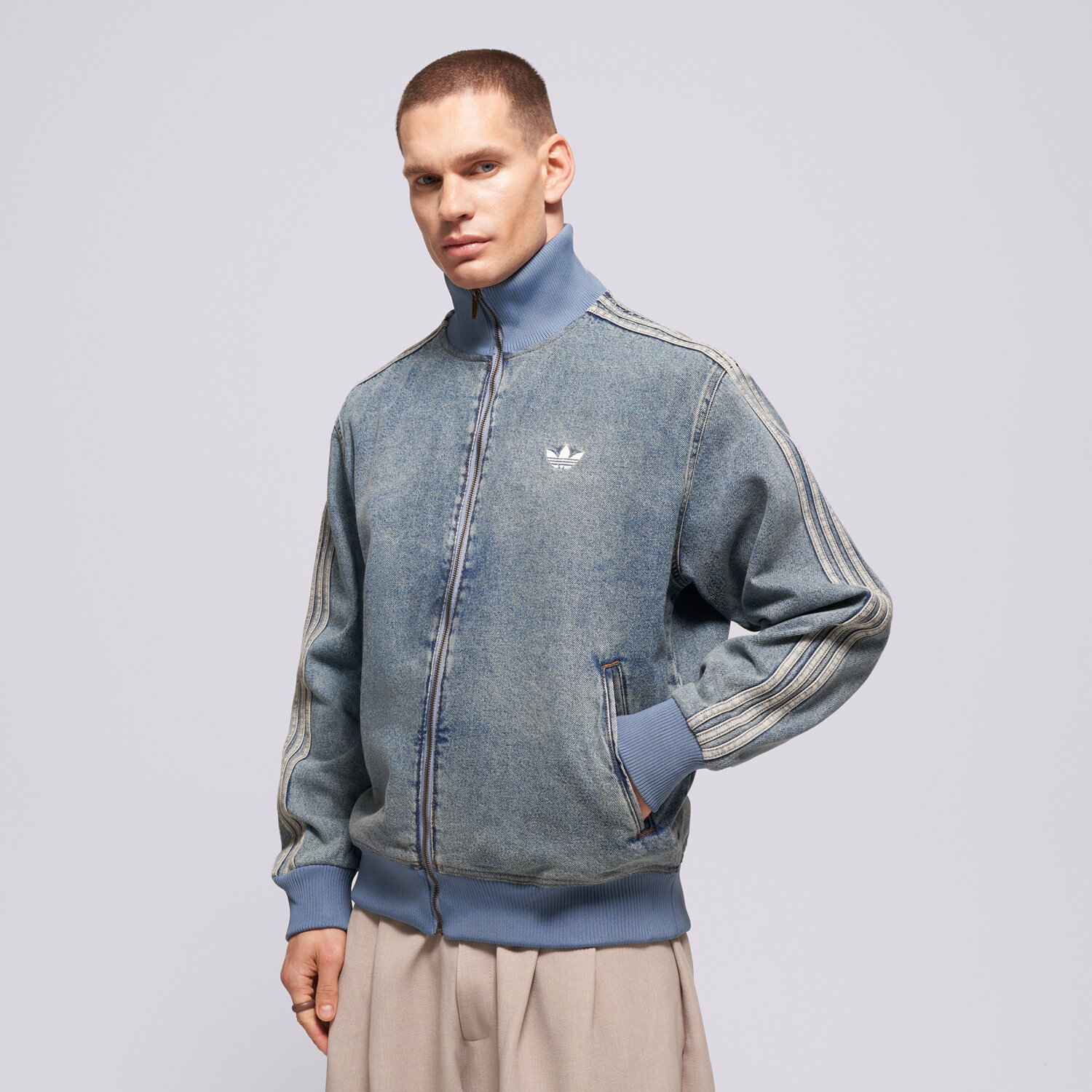adidas Jachetă Denim Fb Tt