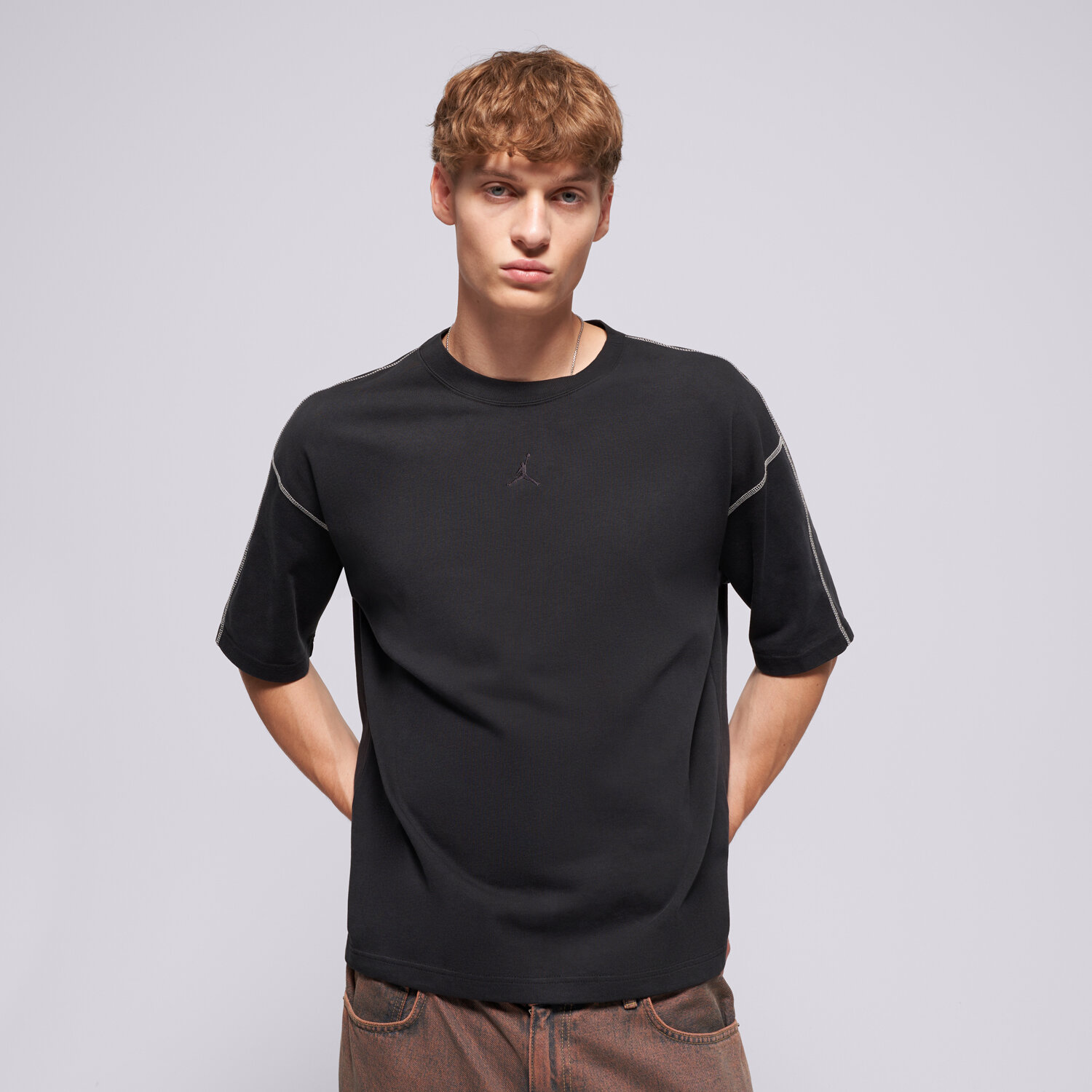 Jordan Tricou M J Flt Hvywt Ss Top
