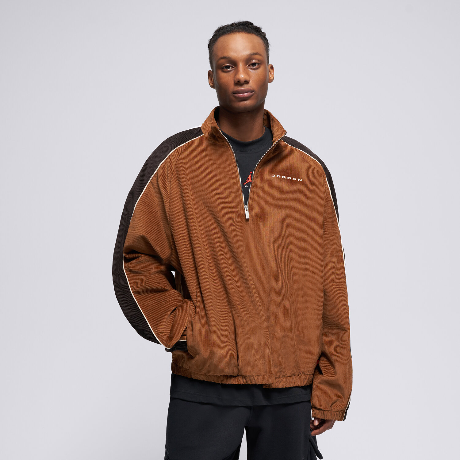 Jordan Bluză M J Flt Cord Half Zip
