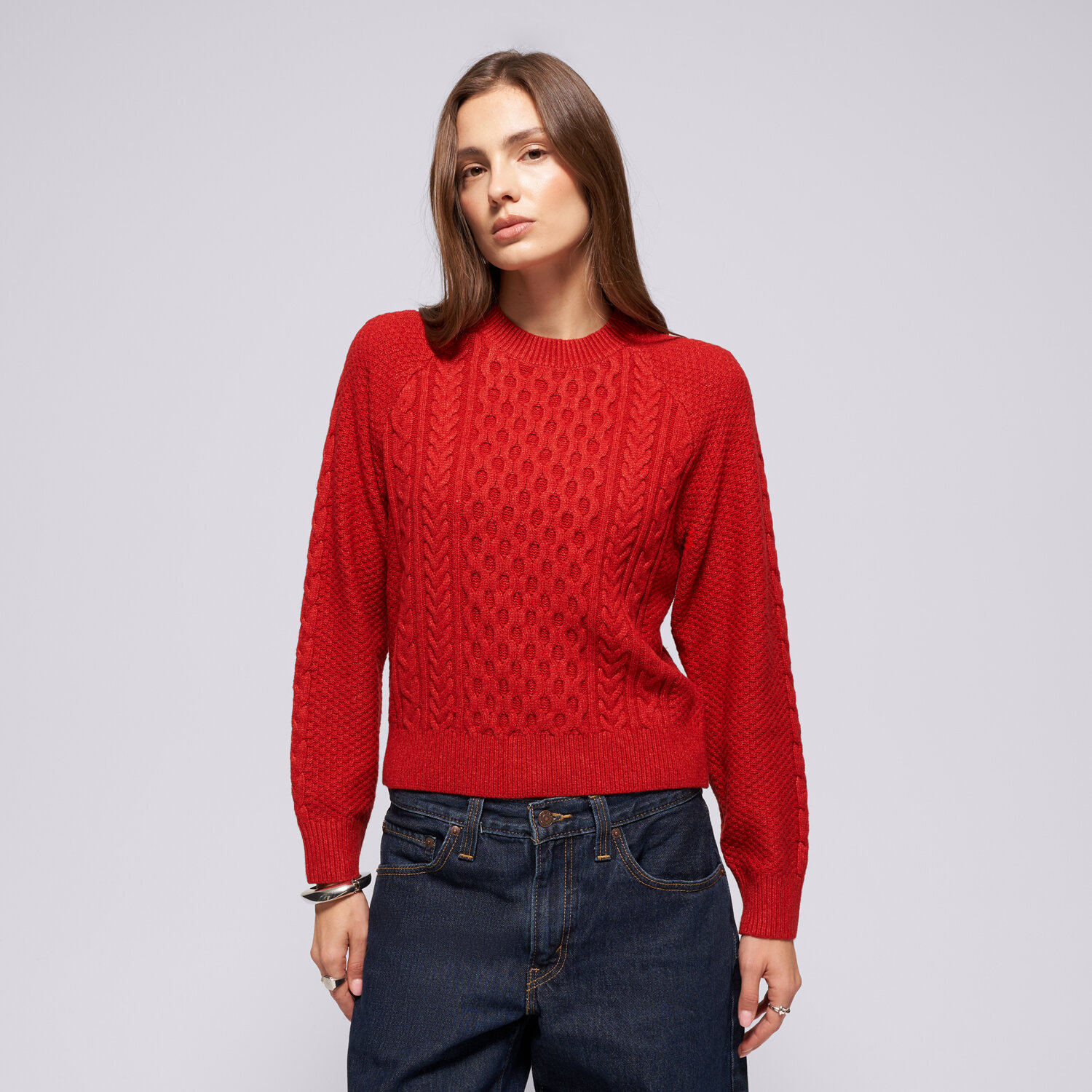 Levi's Pulovăr Jolie Cable Crewneck Sweater