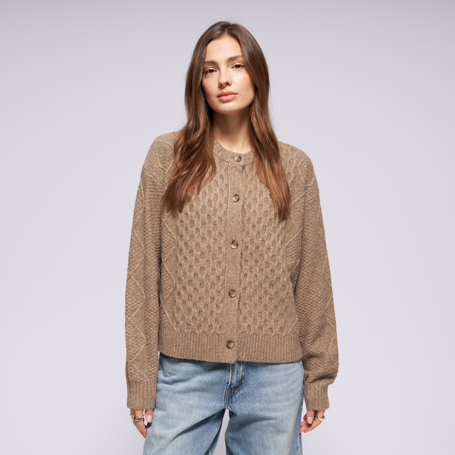 Levi's Pulovăr Charlotte Crewneck Cardigan