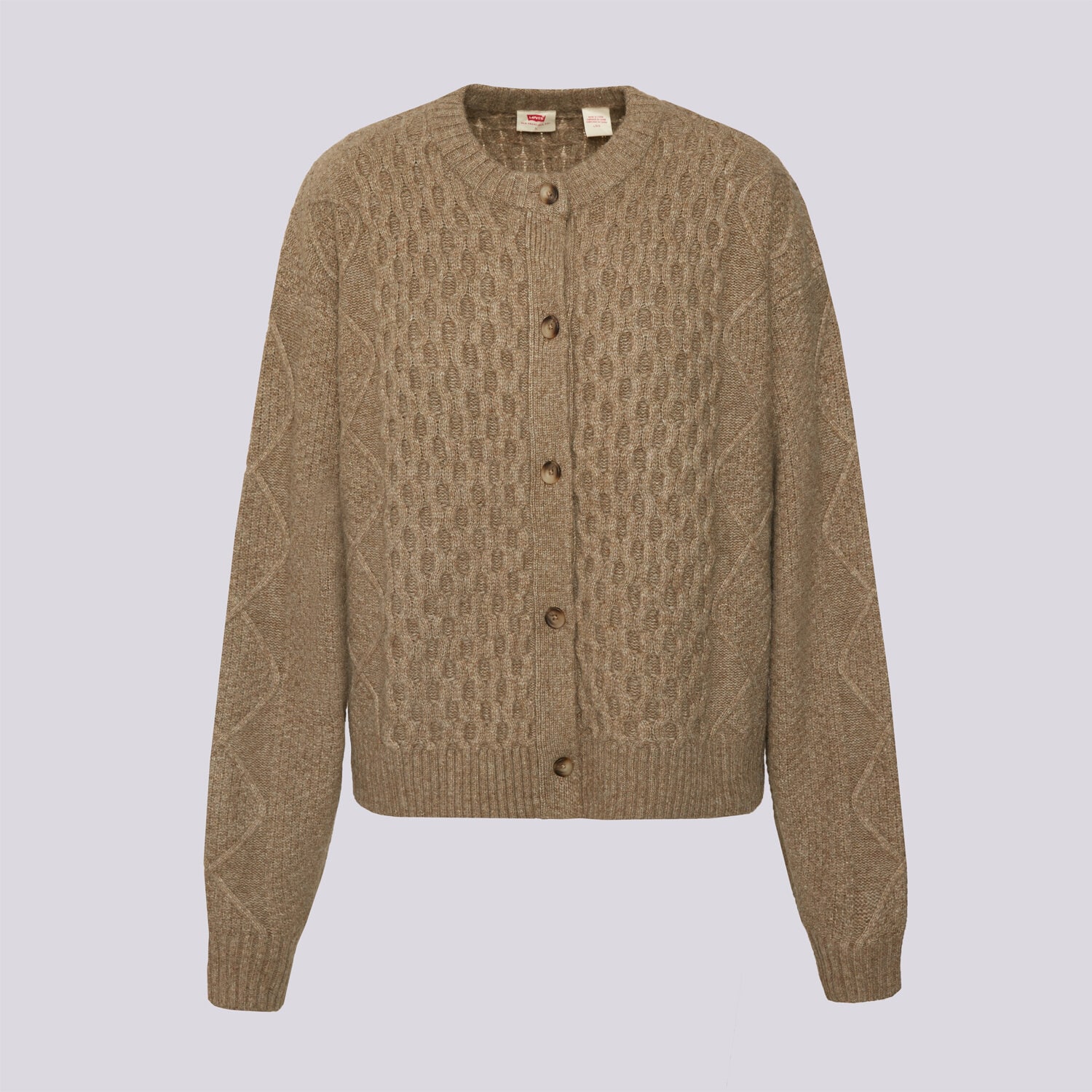 Levis Pulovăr Charlotte Crewneck Cardigan