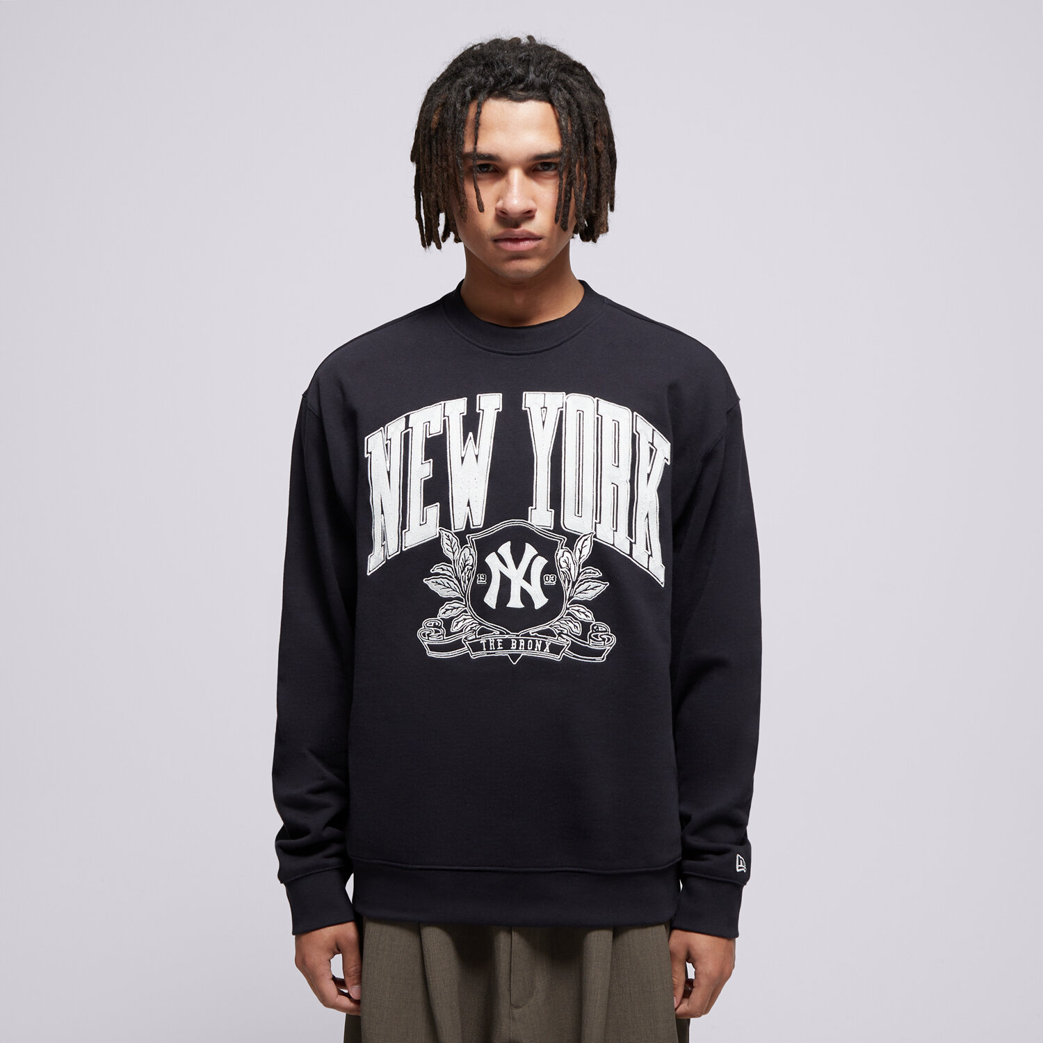 New Era Bluză Mlb Arch Grphc Crew Nyy New York Yankees