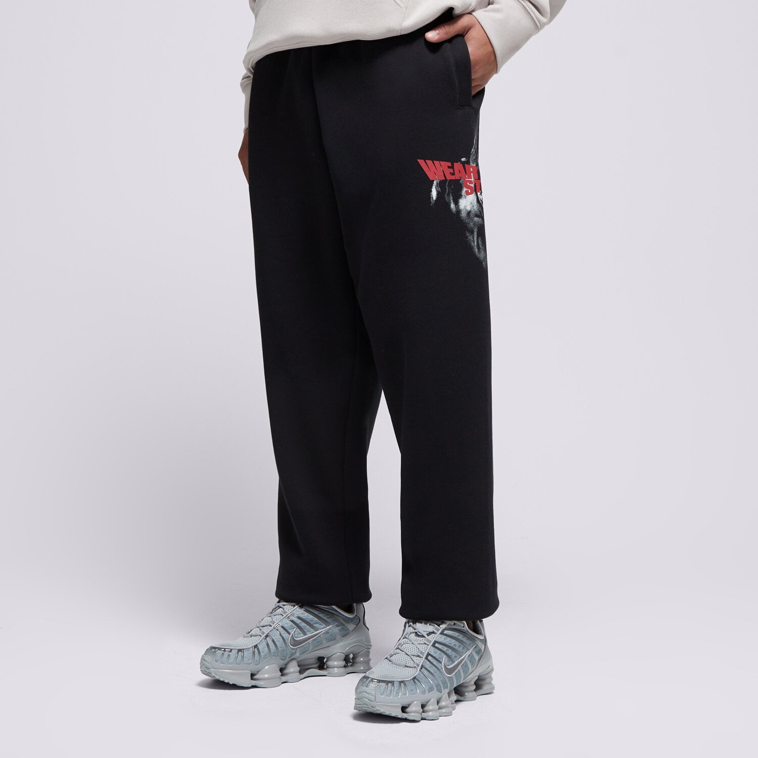 Prosto Pantaloni  Sweatpants Bark Black