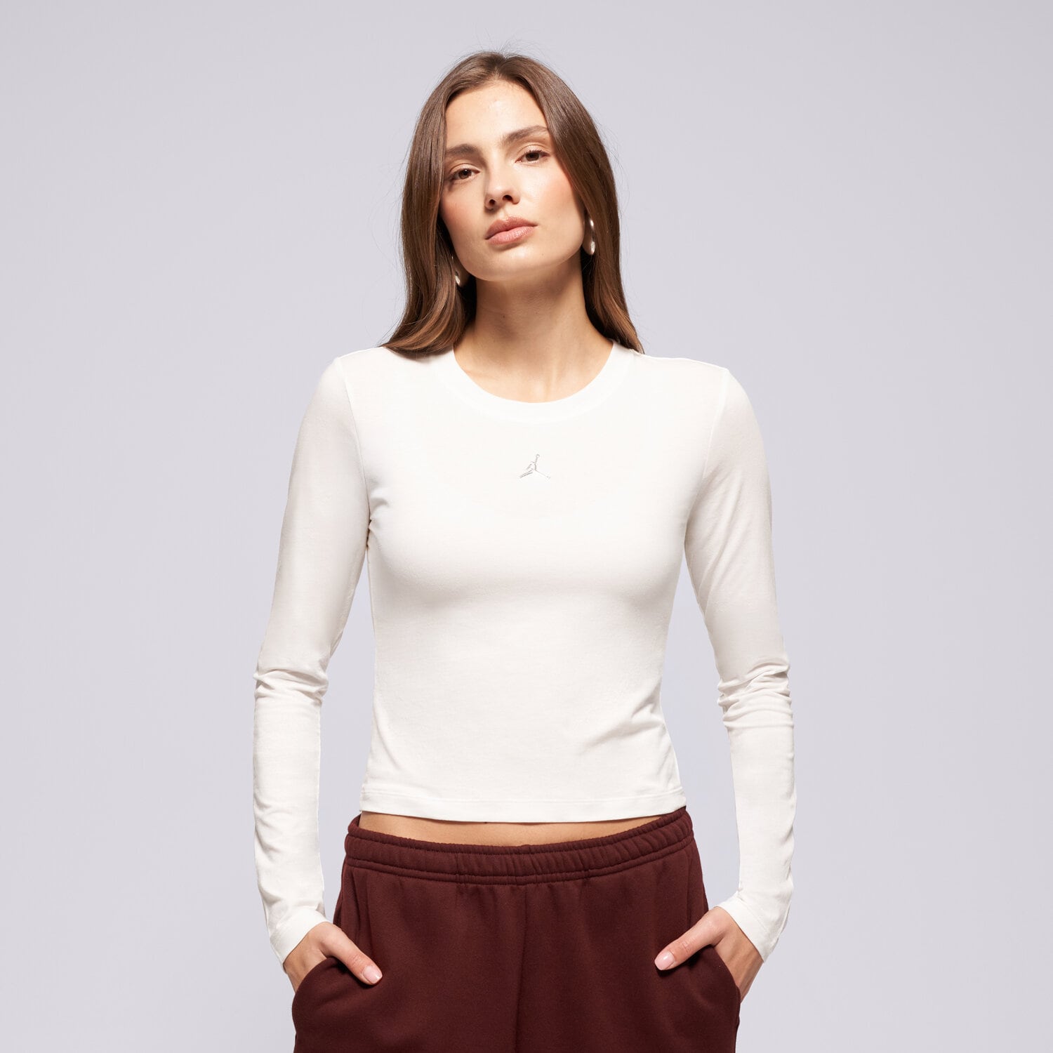 Jordan Tricou W J Ess Ls Tmid Gfx Tee