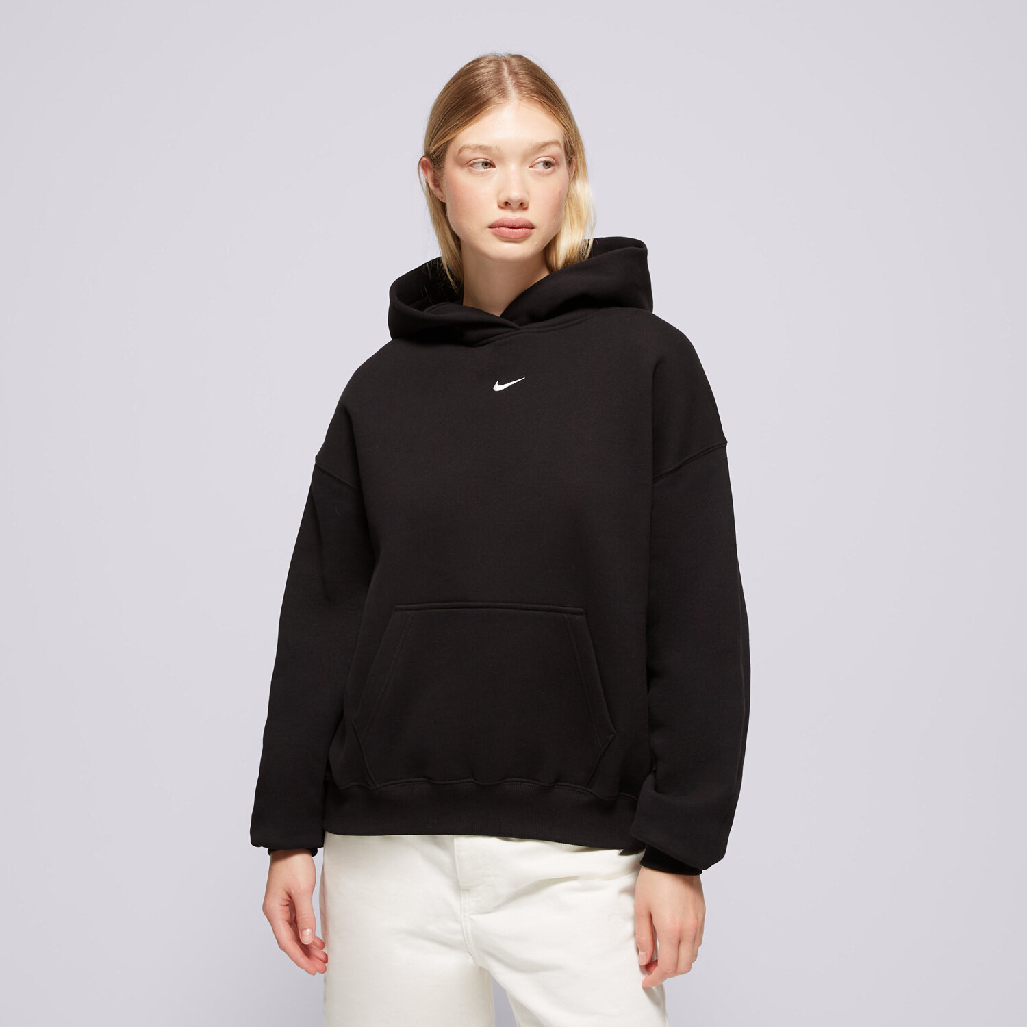 Nike Bluză Hanorac W Nk Stdo Flc Mw Os Po Hdy