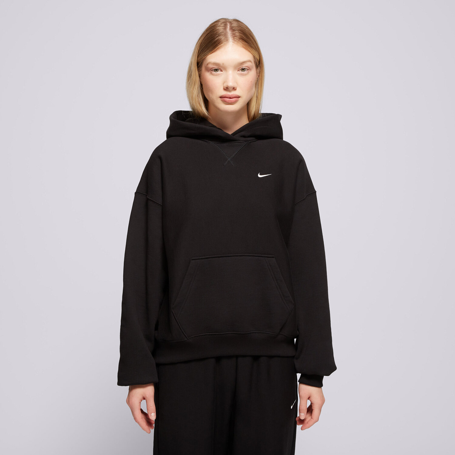 Nike Bluză Hanorac W Nk Stdo Flc Hvy Os Po Hdy