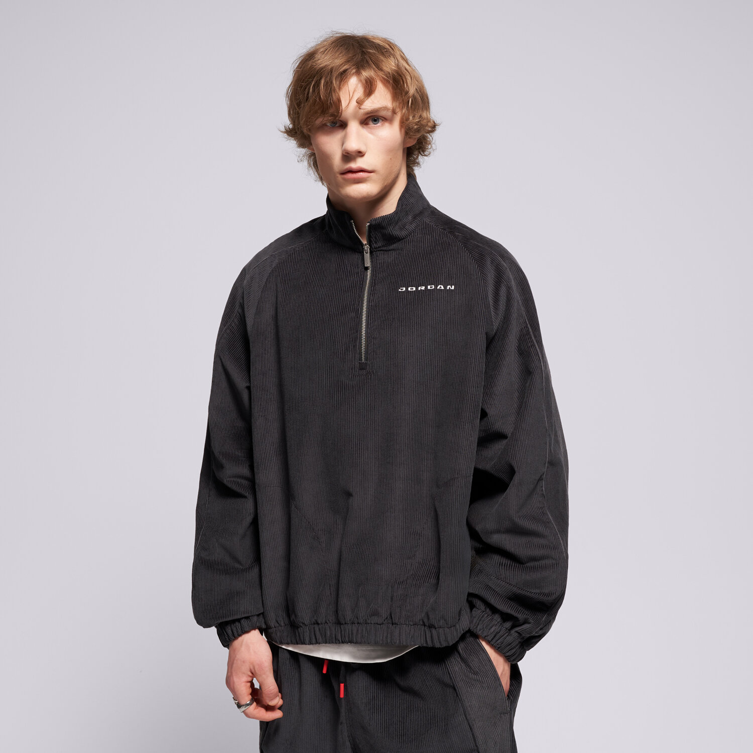 Jordan Bluză M J Flt Cord Half Zip