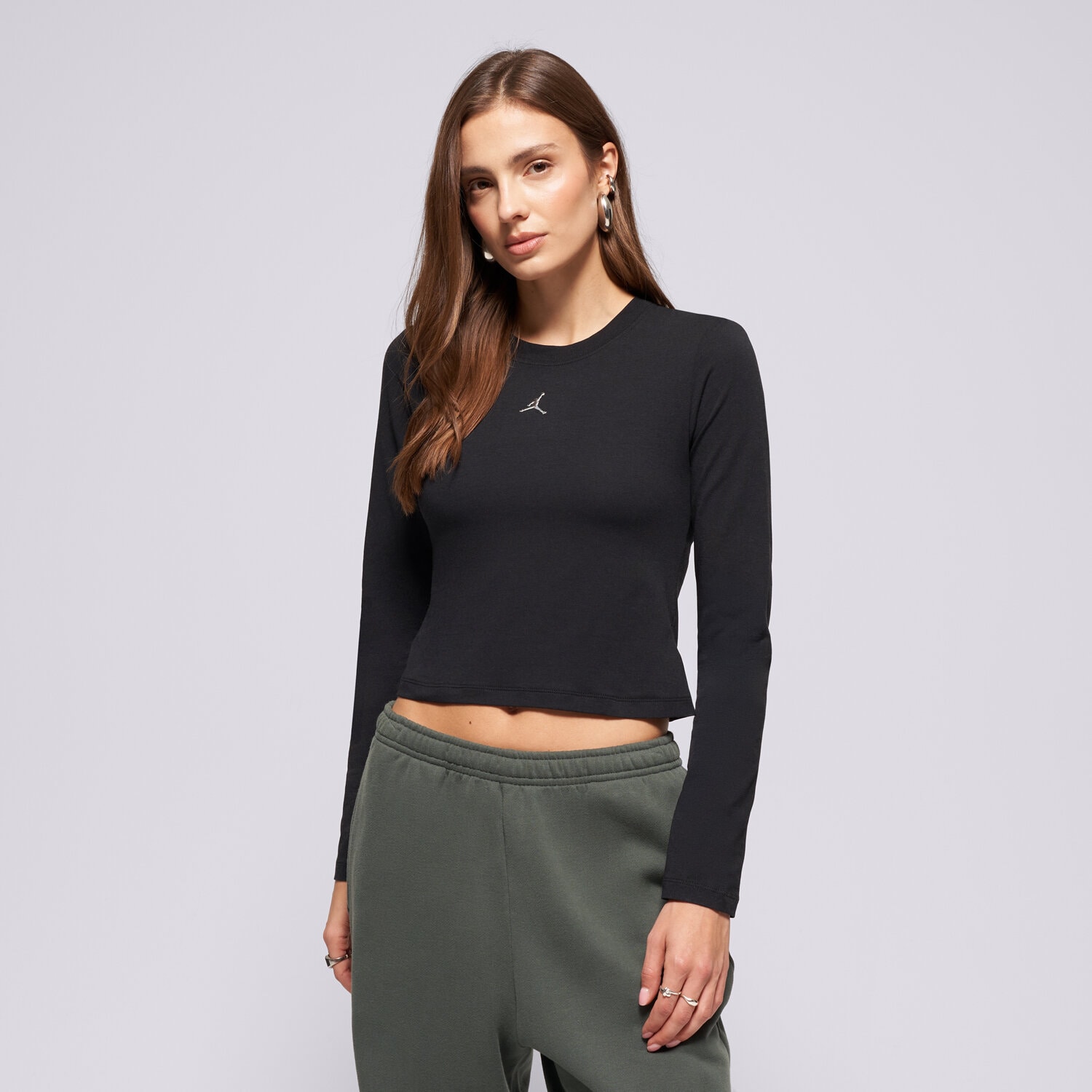 Jordan Tricou W J Ess Ls Tmid Gfx Tee