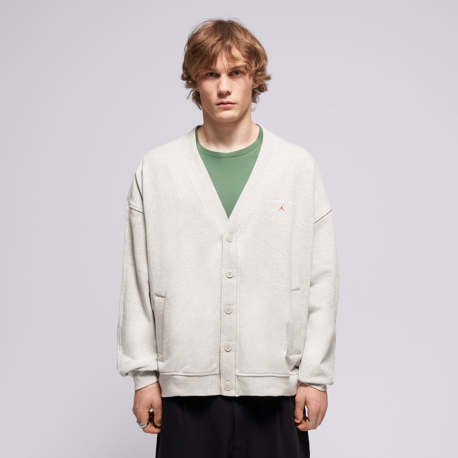 Jordan Bluză M J Flt Flc Cardigan Lb