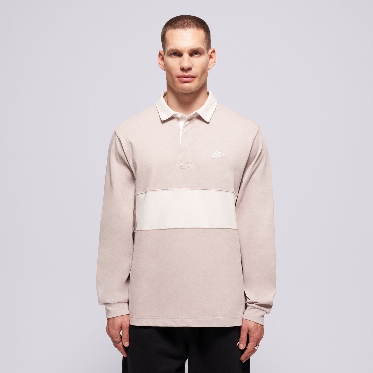 Nike Polo M Nk Club Ls Rugby Top