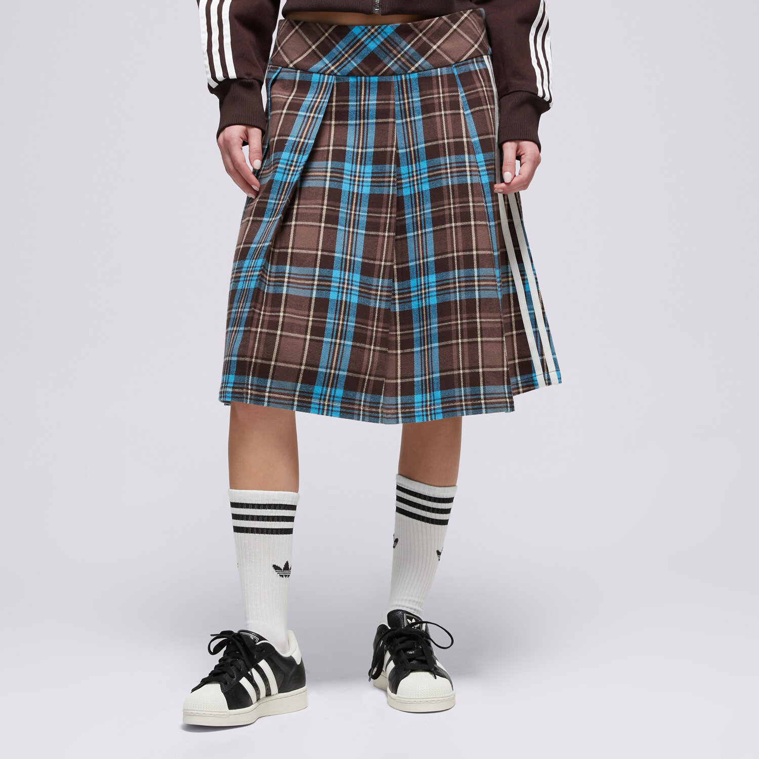 adidas Fustă Gfx Check Skirt