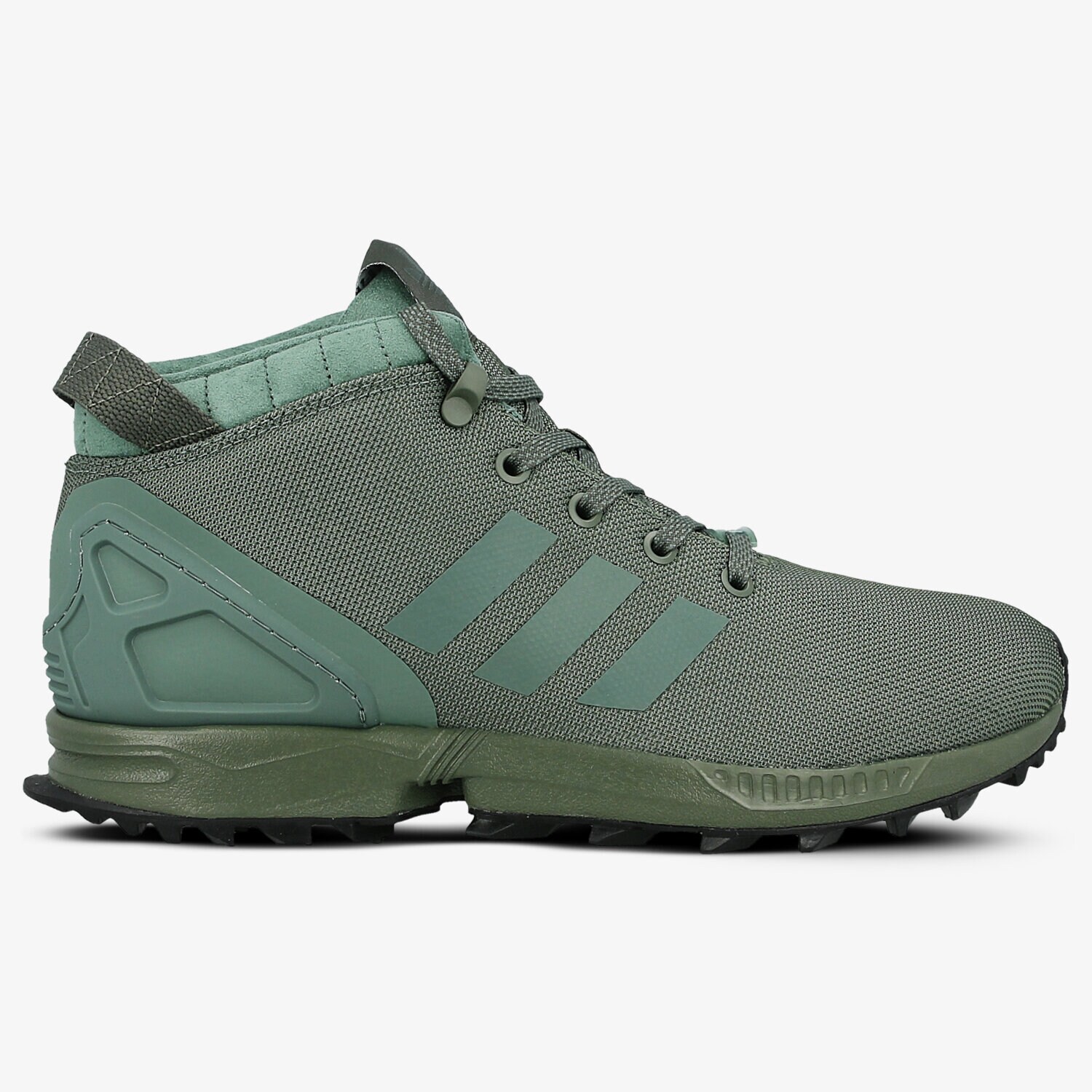 ADIDAS ZX FLUX 5/8 TR BY9434 ✓ Verde | Bărbați Sneakers | Sizeer