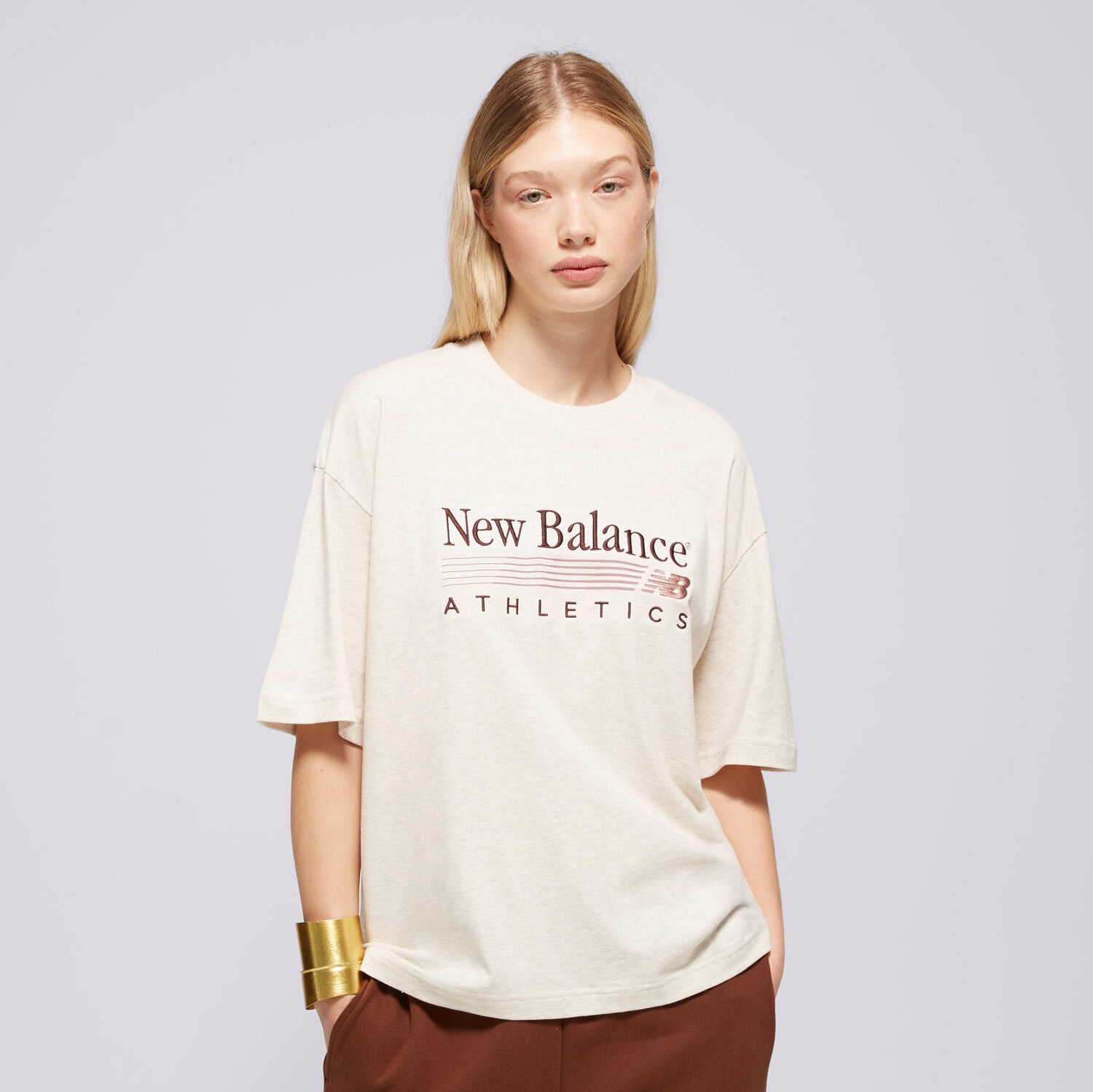 New Balance Tricou Trackside Oversized Tricou