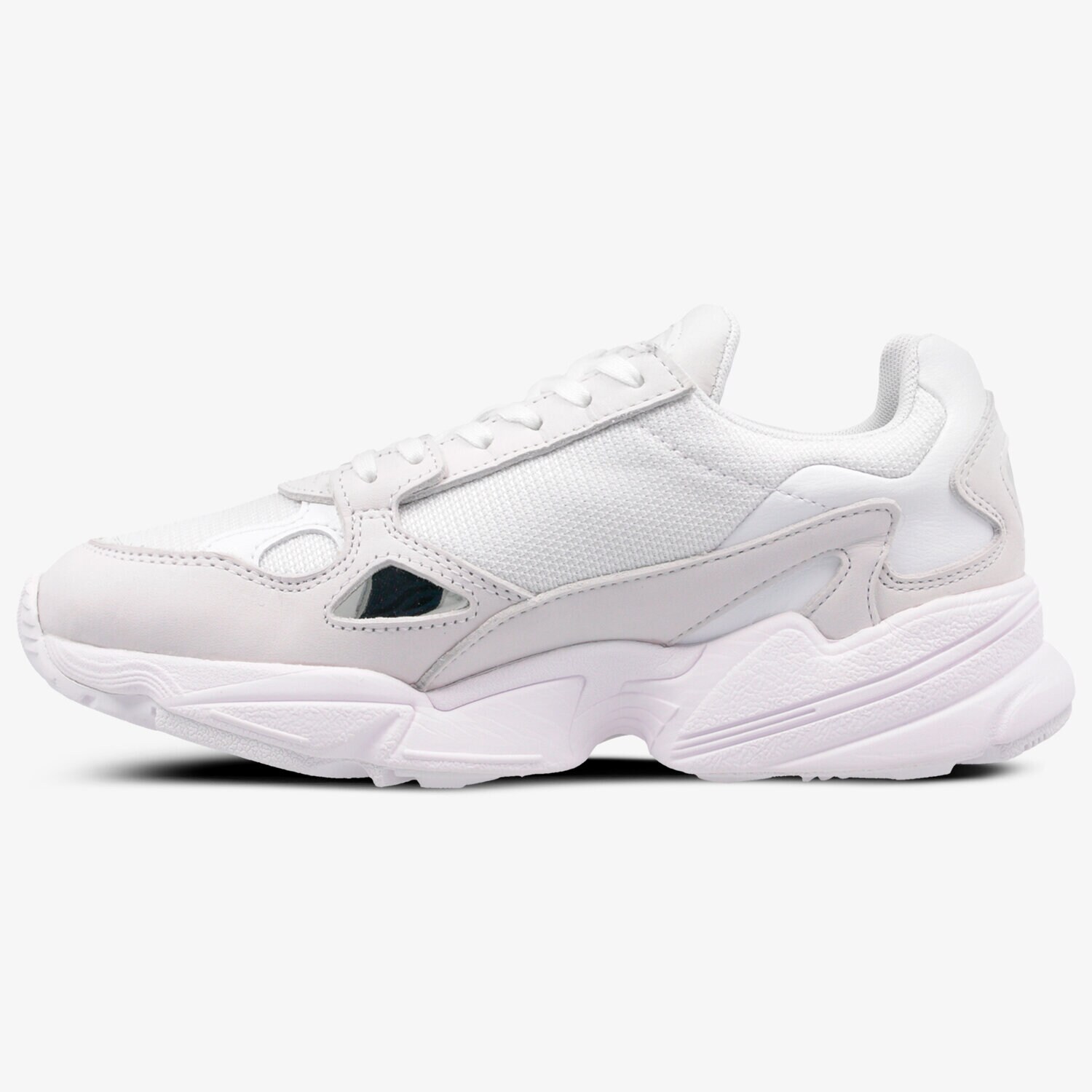 ADIDAS FALCON W B28128 ✓ Alb | Femei Sneakers | Sizeer Romania ✪