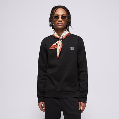 Confront Bluză Small Logo Crew Black