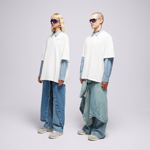 S.now Job Sizeer Tricou “Maybe” Natural White