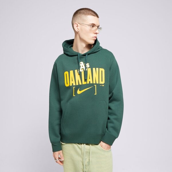 Nike Bluză Cu Glugă Oakland Athletics Mlb