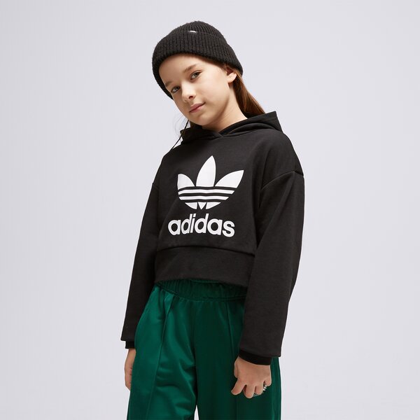 adidas Bluză Cu Glugă Cropped Girl