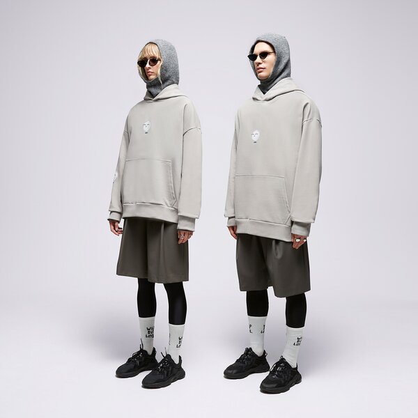 S.now Job Sizeer Hoodie im Levitating Gray