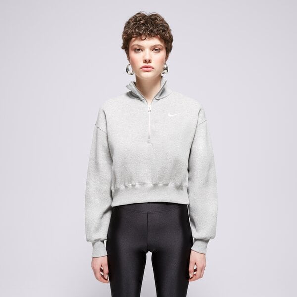 Nike Bluză W Nsw Phnx Flc Qz Crop