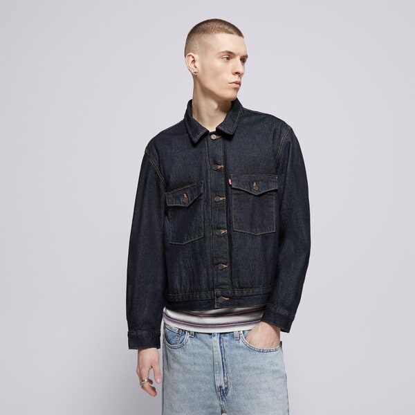 Levis Jachetă Embarcadero Station Jkt Dark Indigo - Flat Fi