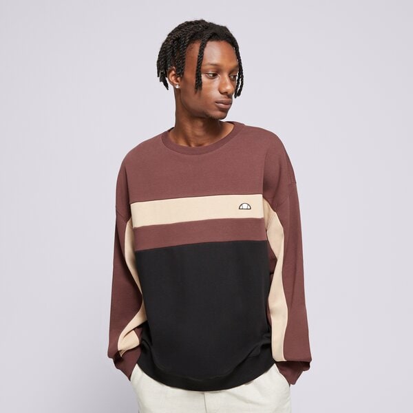 Ellesse Bluză Andora Sweatshirt Brwn/blk