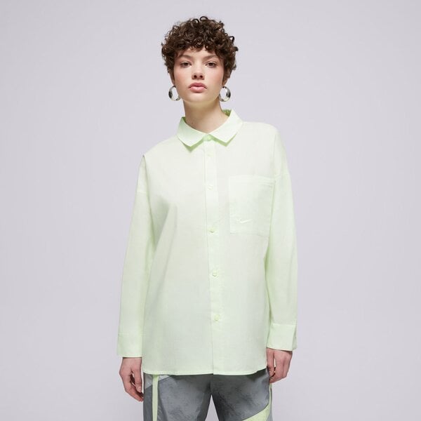 Nike Cămașă W Nsw Nk Chll Ppln Ls Btn Top