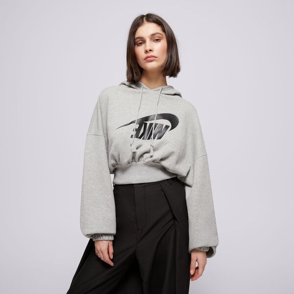 Nike Bluză Cu Glugă W Nsw Os Flc Crop Dance