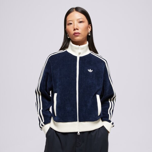 adidas Bluză Velour Knit Track Top