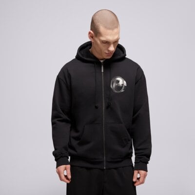 Prosto Bluză Cu Glugă Zip Hoodie P Rim Black