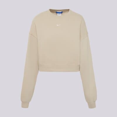 Nike Bluză W Nk Stdo Flc Mw Os Crop